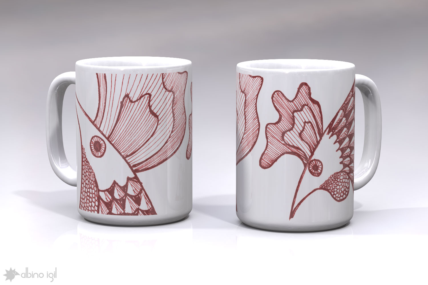 Chicken Mugs C