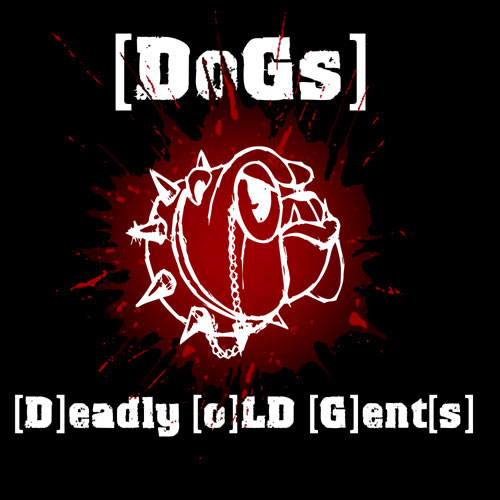 DoGs White Red on Black