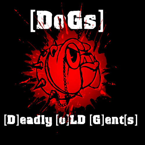 DoGs Black Red on Black