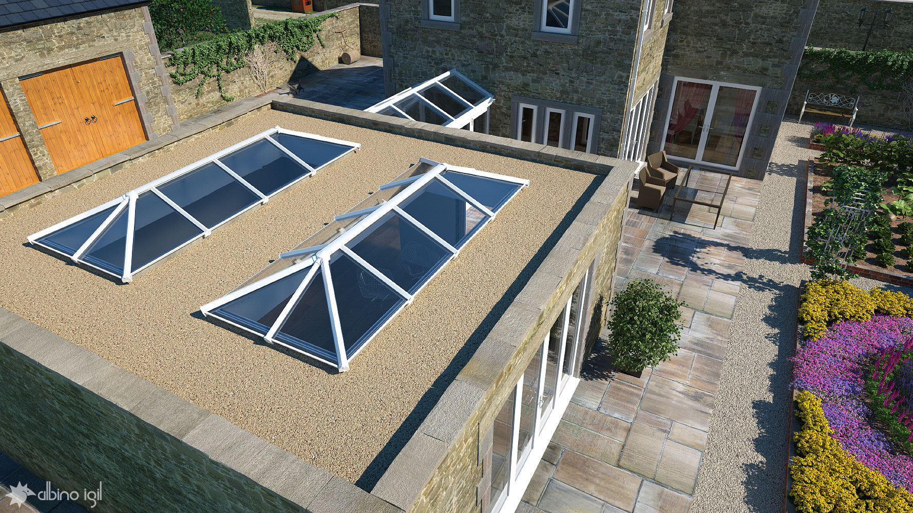 Glazed Extension Roof